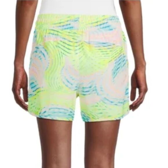 NWT Avia  Active Running Shorts with Bike Liner Neon Large - Picture 3 of 11